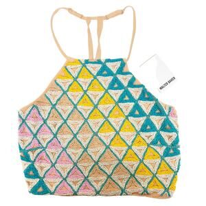 Walter Baker Vera Cruz Beading Cecille Top Sz XS